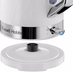 Russell Hobbs 28080-70 bollitore elettrico 1,7 L 2400 W Acciaio inox, Bianco - Vista aggiuntiva 5