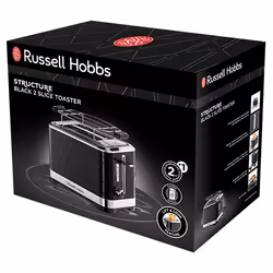 Russell Hobbs 28091-56 tostapane 6 2 fetta/e 1050 W Nero, Acciaio inox - Vista aggiuntiva 8