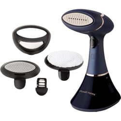 Russell Hobbs - Ferro da Stiro Verticale - 1800 w, Stira e Igienizza - Portatile Vapore da 32 g-min 3 Accessori: Abbigliamento, Tende, Mobili
