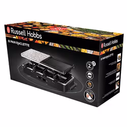 Russell Hobbs Multi Raclette 3 in 1 griglia per raclette 8 persona(e) 1400 W Nero - Vista aggiuntiva 5