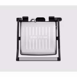 George Foreman 26250-56, Acciaio inox, Quadrato, Griglia, 504 cm², 2 Fornello(i), 180°