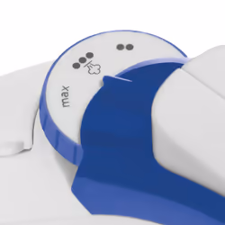 Russell Hobbs 26483-56 ferro da stiro Ferro a vapore Piastra in Ceramica 2400 W Blu, Bianco - Vista aggiuntiva 4