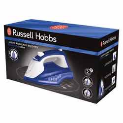 Russell Hobbs 26483-56 ferro da stiro Ferro a vapore Piastra in Ceramica 2400 W Blu, Bianco - Vista aggiuntiva 6