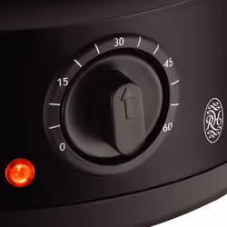 Russell Hobbs 26530-56 pentola a vapore 3 cestello/i Libera installazione 400 W Nero, Translucent - Vista aggiuntiva 4
