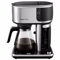 Russell Hobbs 26230-56, Macchina da caffè con filtro, Caffè macinato, Acciaio satinato