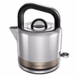Russell Hobbs 26422-70, 1,5 L, 1350 W, Acciaio inox, Titanio, Acciaio inox, Indicatore del livello dell'acqua, Senza filo