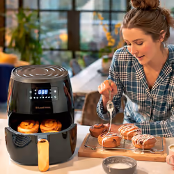 Russell Hobbs SatisFry Air Heißluftfritteuse Singolo 5 L Indipendente 1650 W Friggitrice ad aria calda Nero - Vista aggiuntiva 5