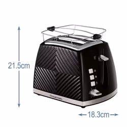 Russell Hobbs 26390-56 tostapane 6 2 fetta/e 850 W Nero - Vista aggiuntiva 7
