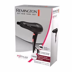 Remington D2000 asciuga capelli 1900 W Nero - Vista aggiuntiva 5
