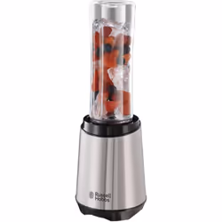 Il frullatore Russell Hobbs Mix & Go in acciaio inossidabile è il modo perfetto per goderti le tue bevande preferite mentre s ...