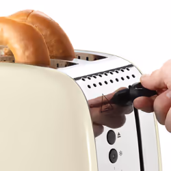 Russell Hobbs 26551-56 tostapane 6 2 fetta/e 1600 W Crema, Argento - Vista aggiuntiva 7