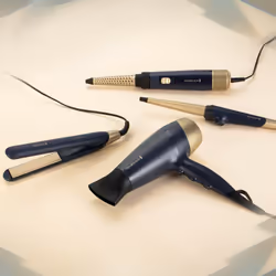 Remington S5805 messa in piega Piastra per capelli Caldo Blu, Champagne - Vista aggiuntiva 6