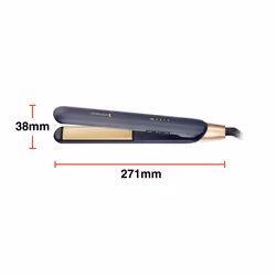 Remington S5805 messa in piega Piastra per capelli Caldo Blu, Champagne - Vista aggiuntiva 7