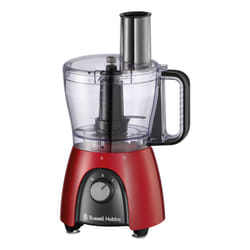 Russell Hobbs 27110-56 robot da cucina 600 W 2,3 L Nero, Rosso, Trasparente
