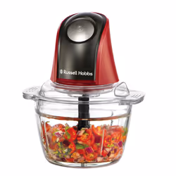 Russell Hobbs 27130-56 tritaverdure elettrico 0,5 L 200 W Nero, Rosso, Trasparente - Vista aggiuntiva 5