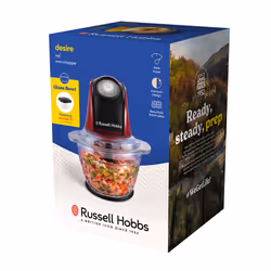 Russell Hobbs 27130-56 tritaverdure elettrico 0,5 L 200 W Nero, Rosso, Trasparente - Vista aggiuntiva 8