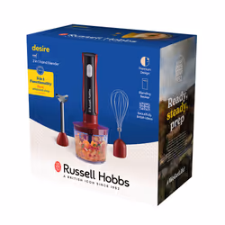 Russell Hobbs 27140-56 frullatore 1 L Frullatore portatile 500 W Nero, Rosso, Trasparente - Vista aggiuntiva 6