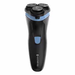 Remington R1000, Rotazione, Nero, Blu, Acciaio inox, Carica, Batteria, 30 min