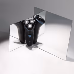Remington R1000 Rotazione Trimmer Nero, Blu - Vista aggiuntiva 4