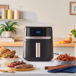 Russell Hobbs 27620-56 Singolo 5,5 L Indipendente 1500 W Friggitrice ad aria calda Nero, Champagne - Vista aggiuntiva 3