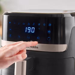 Russell Hobbs 27620-56 Singolo 5,5 L Indipendente 1500 W Friggitrice ad aria calda Nero, Champagne - Vista aggiuntiva 4