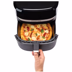 Russell Hobbs SatisFry Heißluftfritteuse Singolo 8,3 L Indipendente 1800 W Friggitrice ad aria calda Nero - Vista aggiuntiva 2