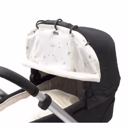 Dooky 1026601 coprigambe da trasporto per bambini Protezione dal sole Cotone Bianco - Vista aggiuntiva 2