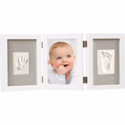 Conserva i bei ricordi dei primi momenti con il tuo bambino. Il set di impronte Dooky Luxury Memory Box Triple Frame Printset ...