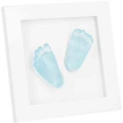 Dooky Crystal Memories DeLuxe 3D Frame Handprint & Footprint 1 pz