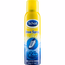 Togli le scarpe tranquillamente ovunque vai. Scholl Fresh Step Spray deodorante per scarpe contiene una formula a doppia azio ...