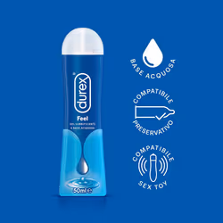 Durex Feel Gel Lubrificante Effetto Seta 50ml