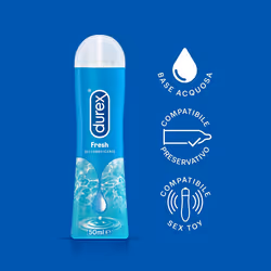 Durex Fresh Gel Lubrificante Effetto Freddo 50ml