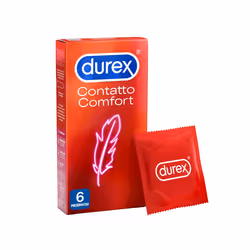 Durex Supersottile 6 Profilattici Sottili Easy-On