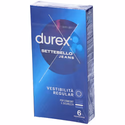 Durex Jeans 6 Profilattici Easy-On