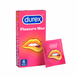 Durex PleasureMax 6 Profilattici Stimolanti Easy-On