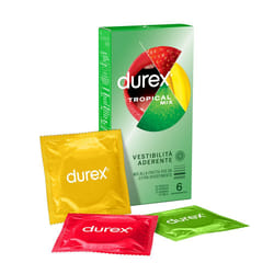 Durex Tropical Mix 6 Profilattici Aromatizzati