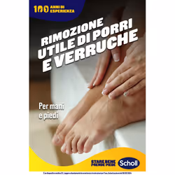 Scholl Freeze Verruca, Rimozione Verruche e Porri 12 pz Pads