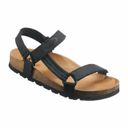 Scholl Heaven, Unisex, Adulto, Nero, Monocromatico, Etilene Vinil Acetato (EVA), Nubuck