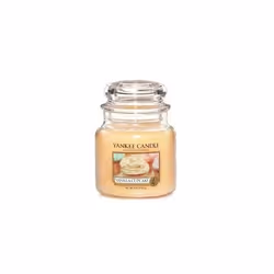 Yankee Candle Vanilla Cupcake, Rotondo, Pesca, Vaniglia, 75 h, 1 pz