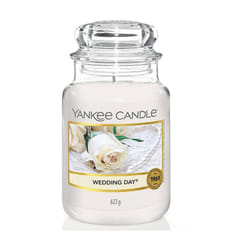 Yankee Candle - Candela profumata giara grande wedding day fino a 150 ore