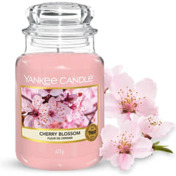 Yankee Candle - Candela profumata in giara grande Fiore di ciliegio Durata Fino a 150 Ore