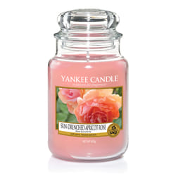 Yankee Candle SUN DRENCHED APRICOT ROSE candela di cera Cilindro Albicocca Rosa 1 pz
