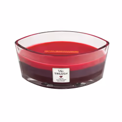 WoodWick Sun Ripened Berries, Ellisse, Rosso, Ribes rosso, Mora, Spice, 1 pz