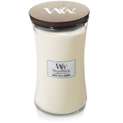 WoodWick White Tea & Jasmine candela di cera Altro Giacinto, Tè Bianco 1 pz