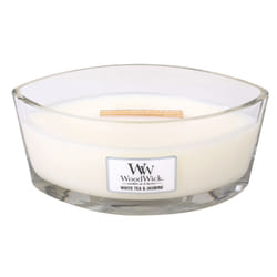 WoodWick White Tea & Jasmine candela di cera Altro Giacinto, Tè Bianco 1 pz