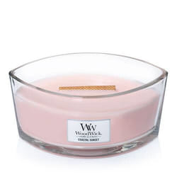 WoodWick 76049 candela di cera Altro Cocco, Oceano, Sale marino Rosa 1 pz