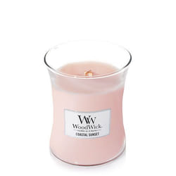 WoodWick 92049 candela di cera Altro Cocco, Oceano, Sale marino Rosa 1 pz