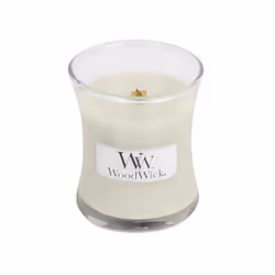 WoodWick 10.16479.0033, Cilindro, Bianco, Bergamotto, Giacinto, Muschio, Legno di Sandalo, Tuberosa, Ylang-ylang, 1 pz