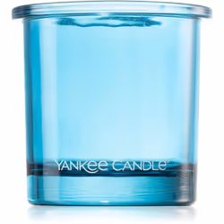 Il candeliere di vetro per candele votive Yankee Candle Pop Blue illumina i tuoi interni creando un'atmosfera piacevole. Bast ...