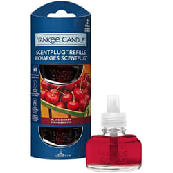 Yankee Candle - ricariche fragranza ScentPlug Olio per profumatore d'ambiente elettrico Amarena Durata della fragranza: fino a 60 giorni 2 pezzi